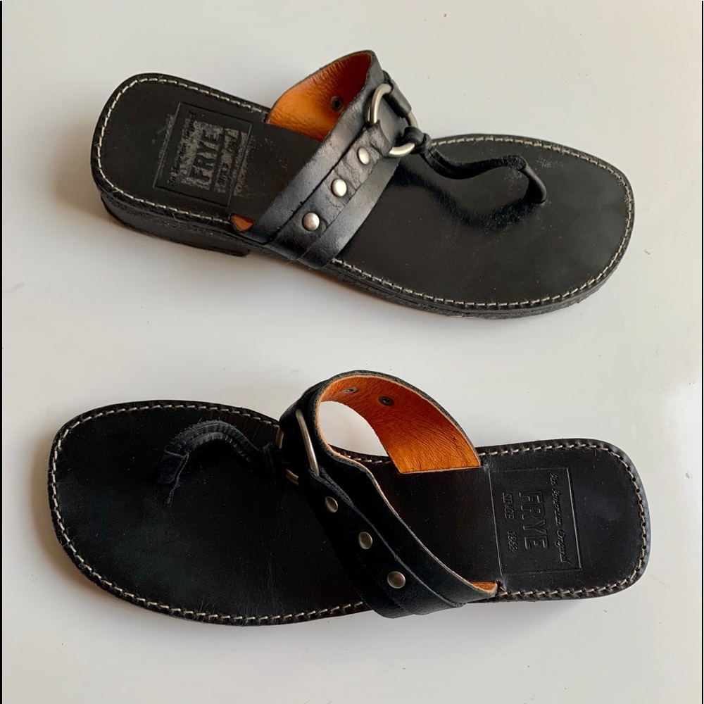 Frye Women’s Black Sandals - Picture 5 of 8